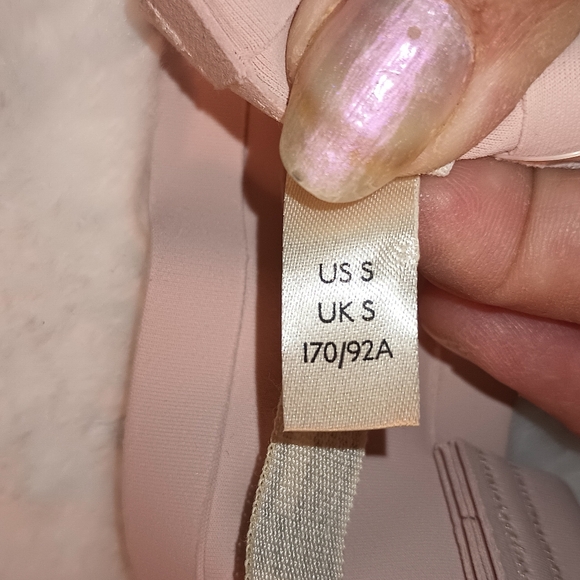 Free People Erin Neo Plunge Scuba Bralette Mooncake Small (NWOT) - Picture 5 of 9